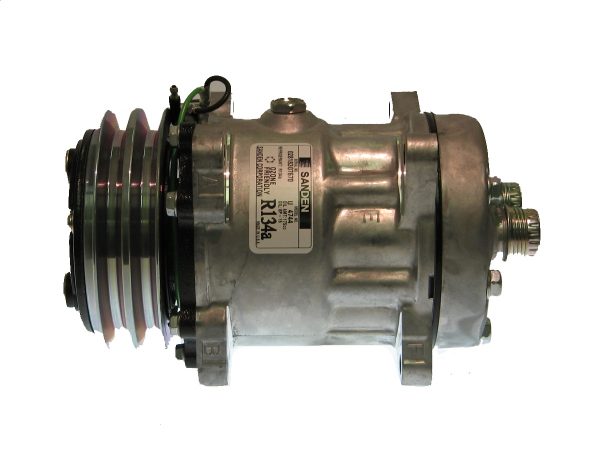 NEW OEM HEAVY DUTY Truck SD7H15HD SANDEN AC COMPRESSOR 24V 2GRV HTO MD HEAD 5392 4744 4518 4521 8098